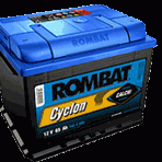 Baterie auto Rombat Cyclon Calciu 55 Ah